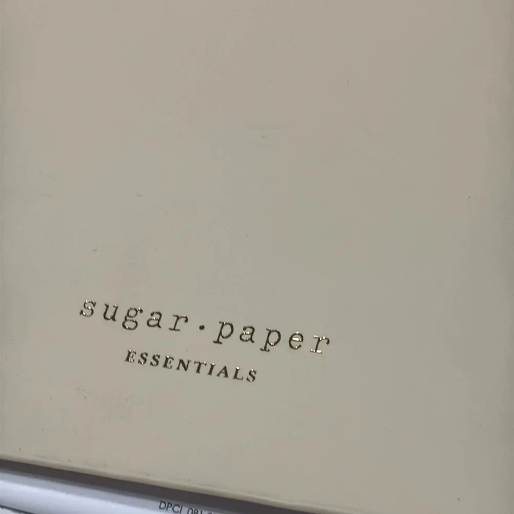 Sugar Paper Cream 3 Ring Binder with Divider Tabs